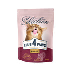 CLUB 4 PAWS SELECTION SUCHA KARMA DLA KOTÓW –INDYK I WARZYWA 0,3 KG