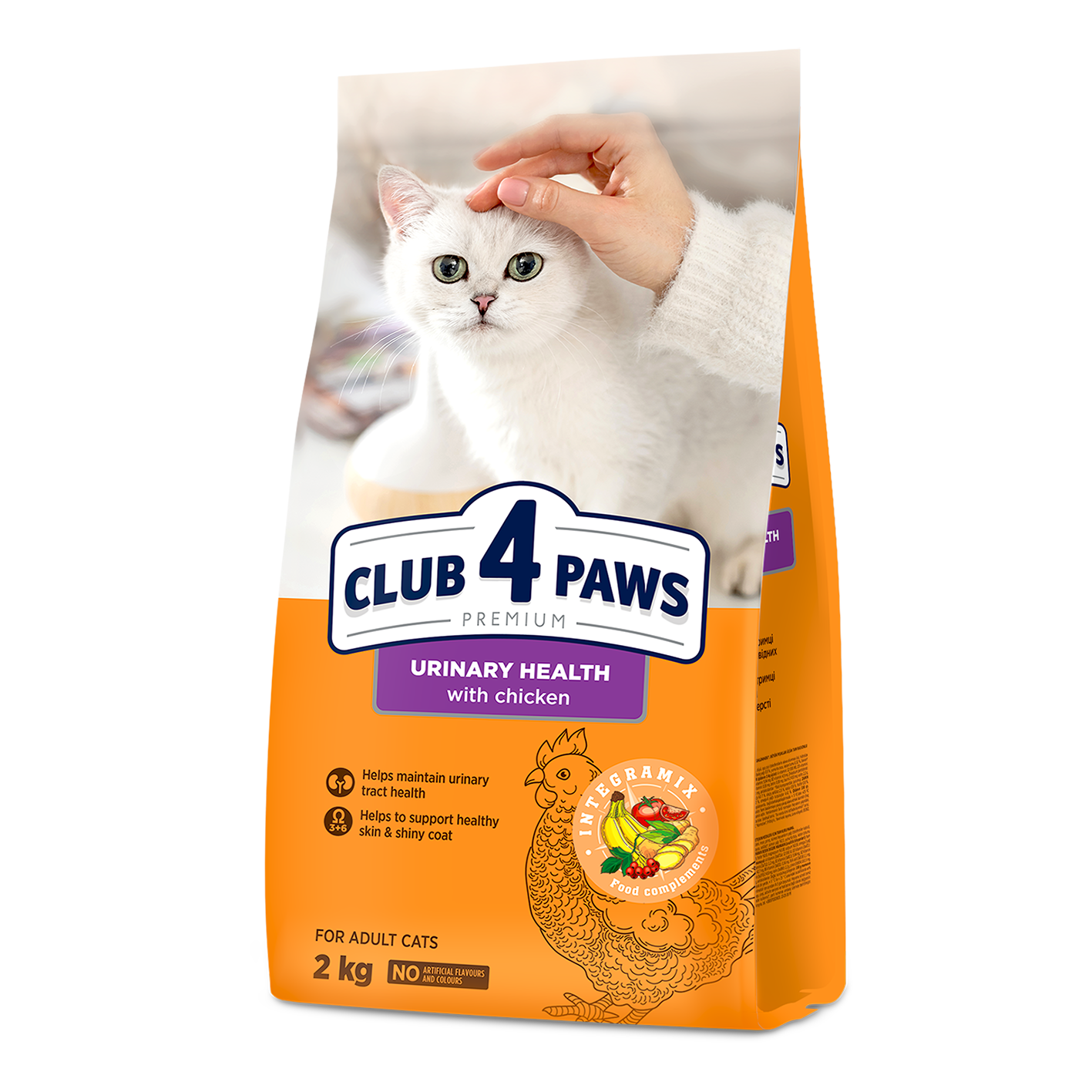 CLUB 4 PAWS sucha karma dla kotów Urinary 2kg