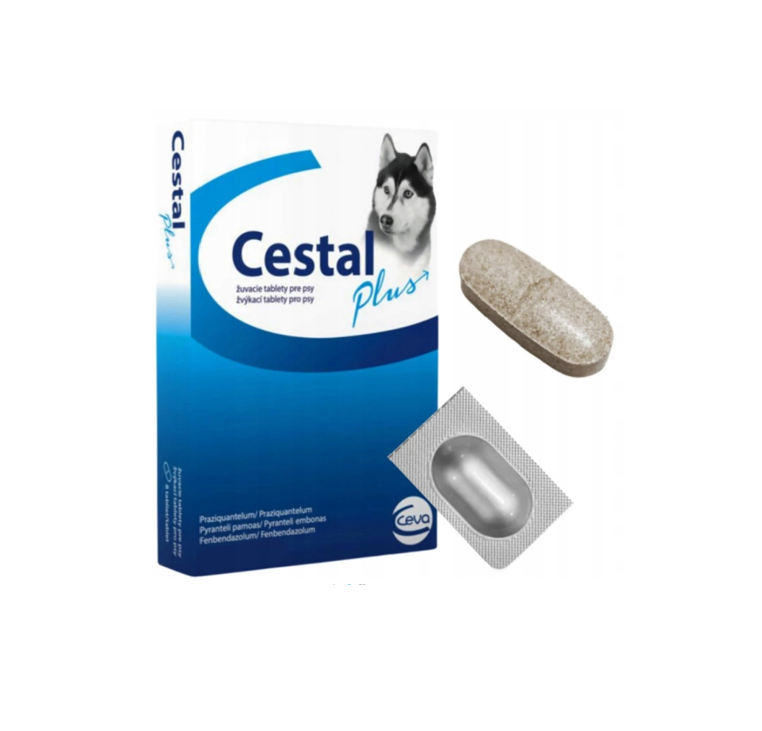 Cestal Plus tabletki na odrobaczenie dla psa na 5-10kg wagi pupila - 1 tabletka