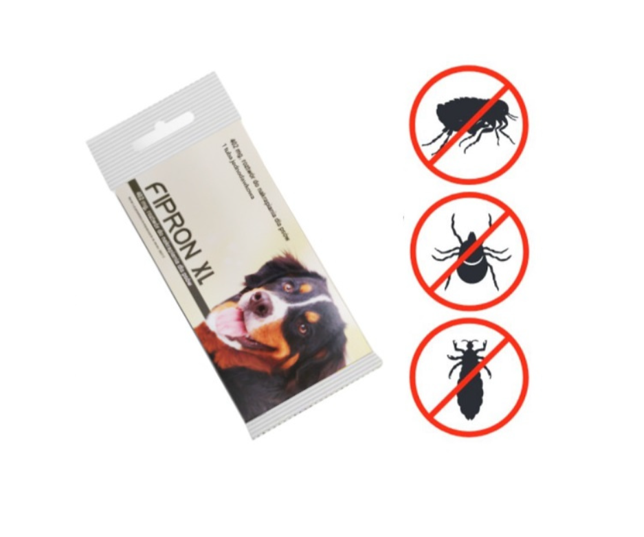 FIPRON XL/40-60kg - Preparat dla psów na pchły, kleszcze, wszoły - 4+1 GRTIS