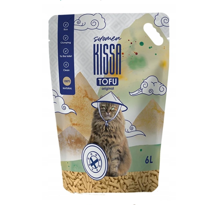 SUOMEN KISSA zbrylający żwirek na bazie tofu 6L