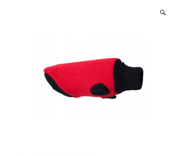 Sweterek dla psa XS 23 cm Czerwony Amiplay Oslo