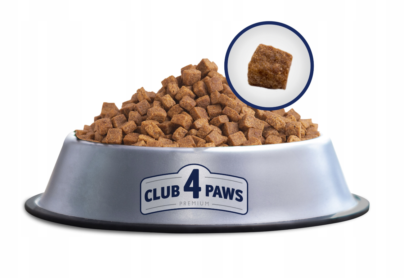 CLUB 4 PAWS SUCHA KARMA DLA DOROSŁYCH PSÓW MAŁYCH RAS 2 KG
