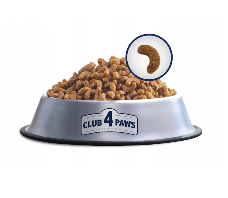 CLUB 4 PAWS PREMIUM SUCHA KARMA DLA DOROSŁYCH KOTÓW - KURCZAK 0,3 KG