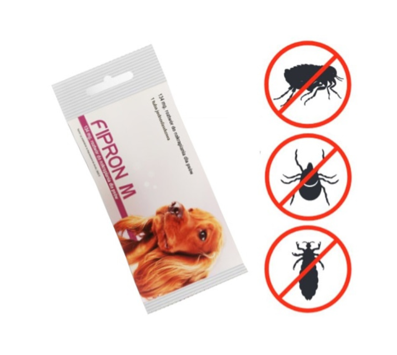 FIPRON M/10-20kg DLA PSÓW na pchły, kleszcze, wszoły 4+1 GRATIS