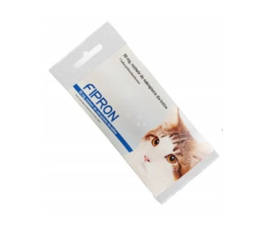 FIPRON ROZTWÓR DLA KOTA na pchły, kleszcze, wszoły 4+1 GRATIS