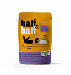 HALF&HALF karma mokra dla kotów sterylizowanych Z TUŃCZYKIEM W SOSIE 100 g