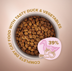 CLUB 4 PAWS SELECTION - KACZKA I WARZYWA SUCHA KARMA DLA KOTÓW 0,3kg